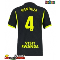 Camisa de Futebol Atletico Madrid Rodrigo Mendoza #4 Equipamento Secundário 2026-27 Manga Curta